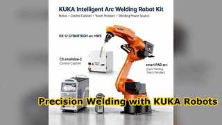 Интеллектуальные решения для автоматизации роботов дуговой сварки KUKA